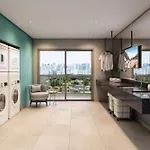Apto 1 Dormitorio No Brooklin A 230M Do Metro